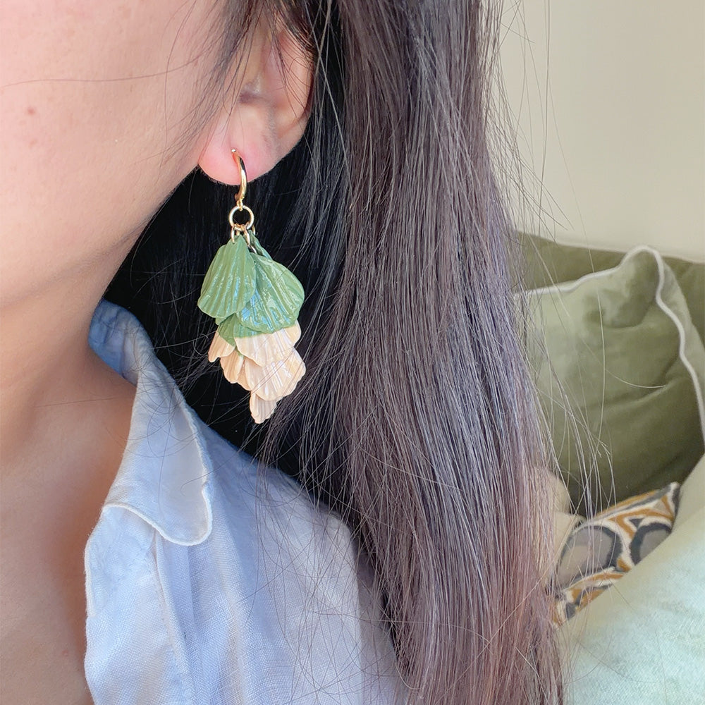 Verdant Leaf Earrings