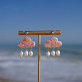 Blush cloud Earrings