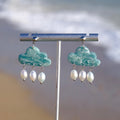 Seafoam Cloud Earrings
