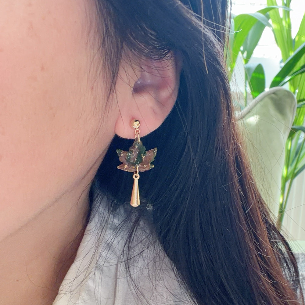 Maple Leaf Earrings