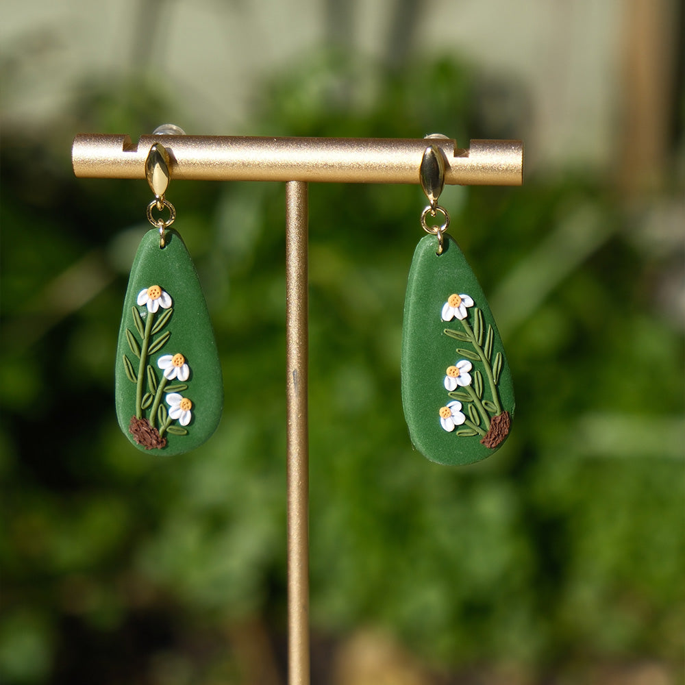 Wild Daisy Garden Earrings