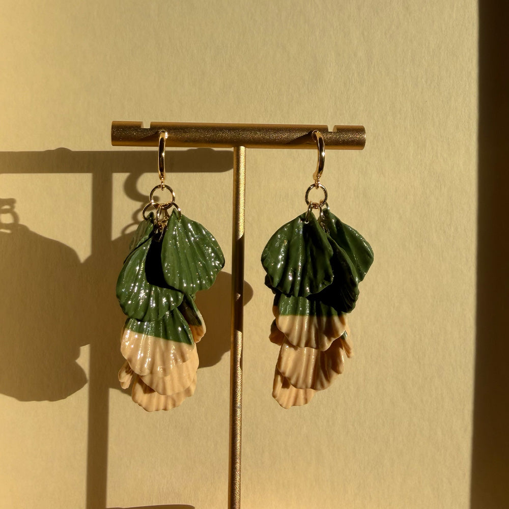 Verdant Leaf Earrings