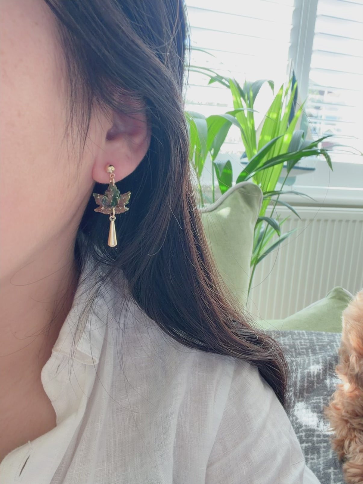 Maple Leaf Earrings