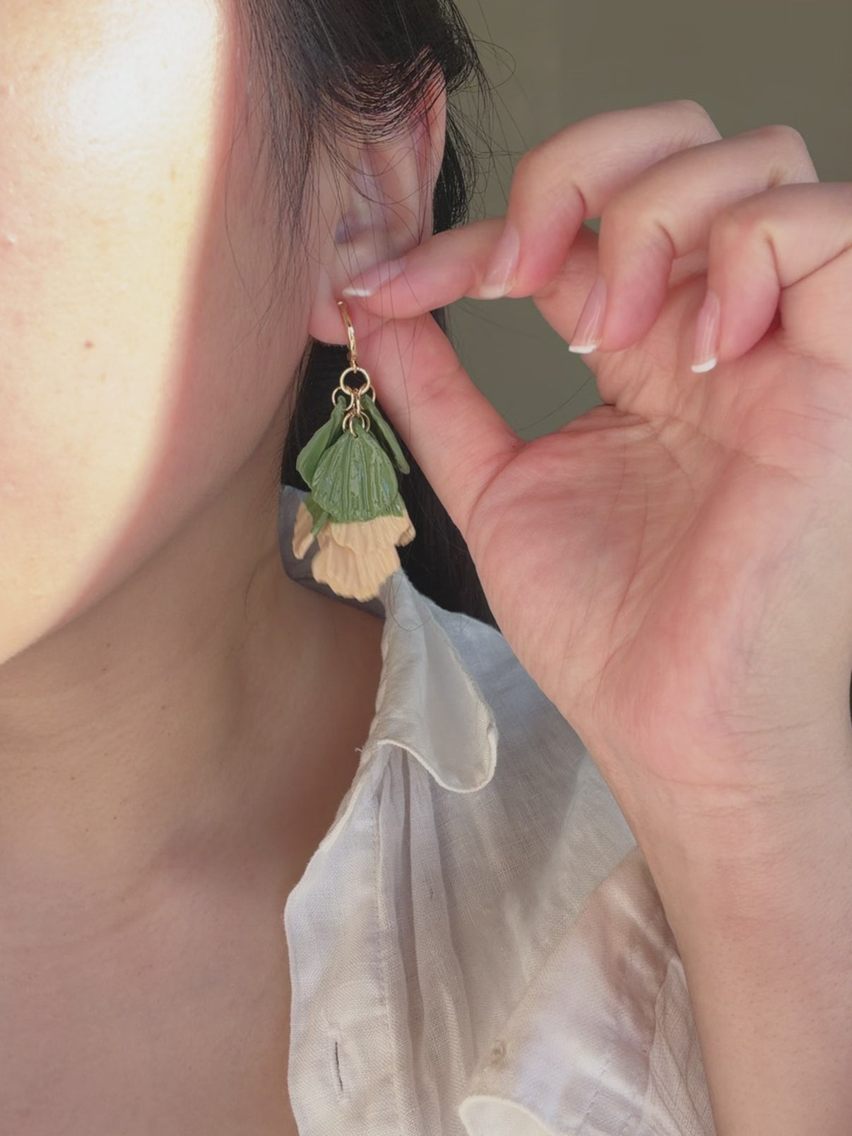 Verdant Leaf Earrings