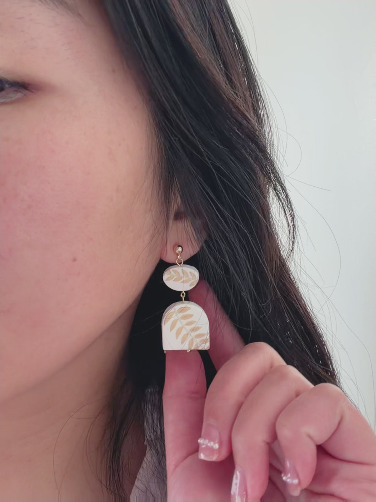 Golden Wheat Earrings