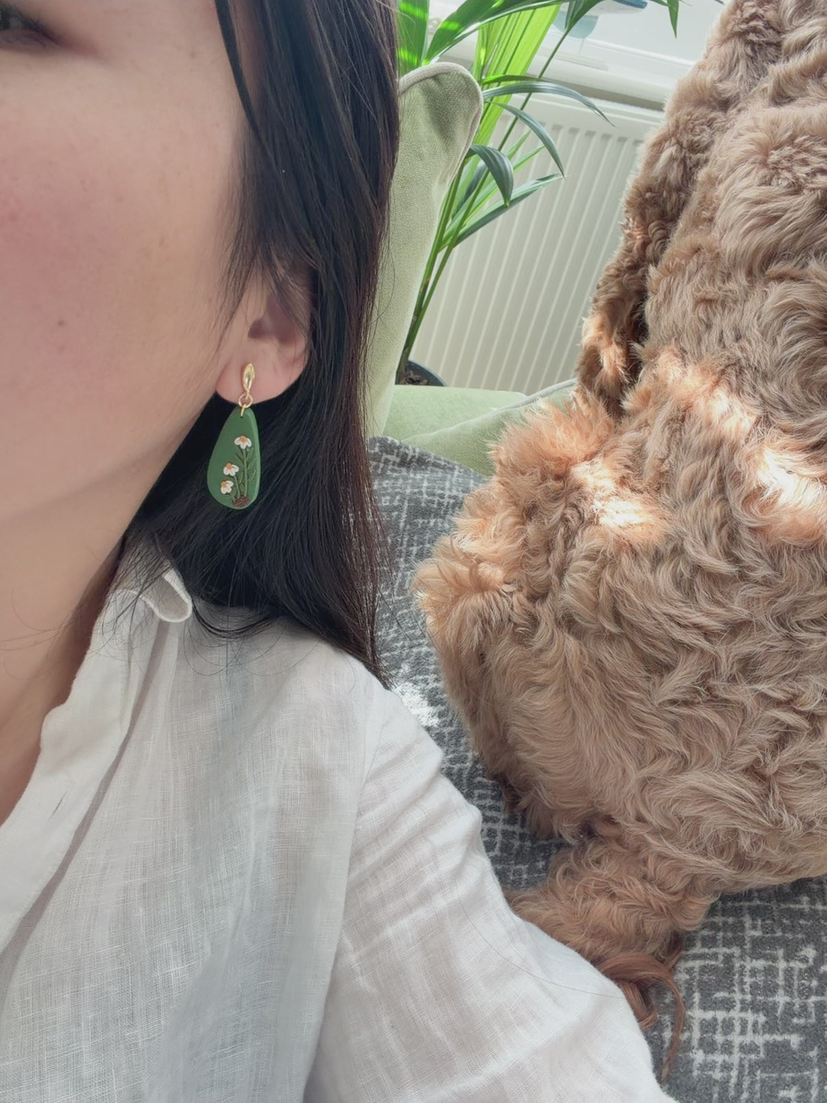 Wild Daisy Garden Earrings